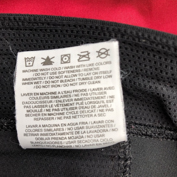 Nike Dri Fit Black Crop Tights - Picture 5 of 5